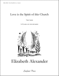 Love is the Spirit of this Church SATB choral sheet music cover Thumbnail